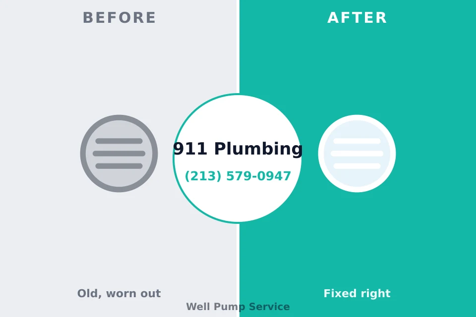 Before and after: plumbing repair Scandia, MN